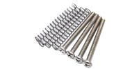 MONTREUX Inch Bass octave screws Nickel (4)［8472］