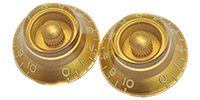 MONTREUX Vintage Tint Top Hat knob Gold (2)