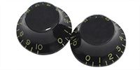 MONTREUX Vintage Tint Top Hat knob Black (2)