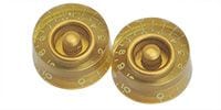 MONTREUX Vintage Tint Speed knob Gold (2) [8503]