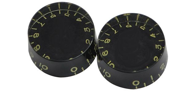 MONTREUX/Vintage Tint Speed knob Black (2) [8504]