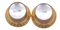 MONTREUX Vintage Tint Reflector knob Gold 1V1T