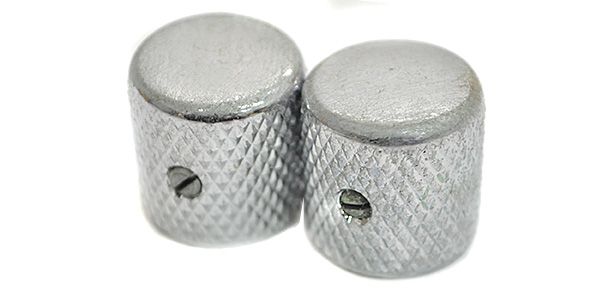 MONTREUX/TL Barrel Knob set Chrome (2) relic[8535]