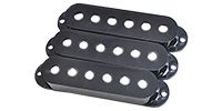 MONTREUX / Single Pickup Cover set Black (3) [8561]