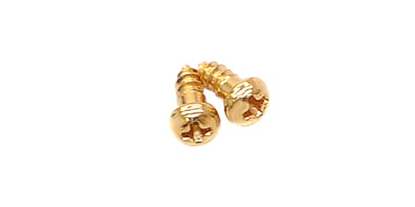 MONTREUX/Real truss rod cover screws Gold (2)[8586]