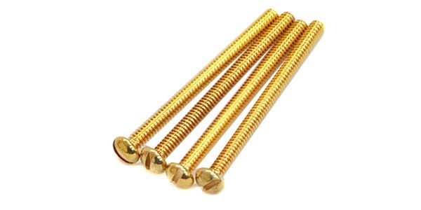 MONTREUX / HB P/U height screws slotted head inch Gold (4) [8637] 画像2