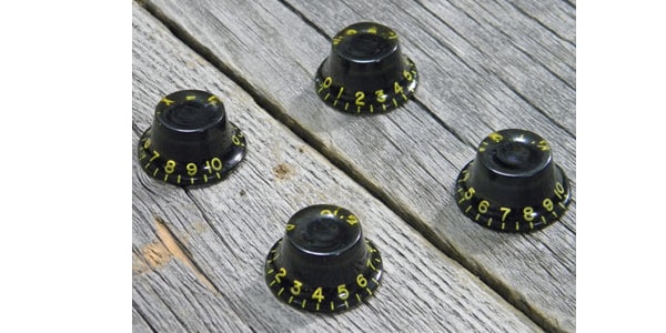 MONTREUX/Montreux Top Hat knob set Black (4) ver.2[8705]