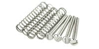 MONTREUX / HB P/U height screws slotted head short inch Nickel (4)