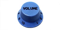 MONTREUX Strat Volume Knob Metric Blue[8788]