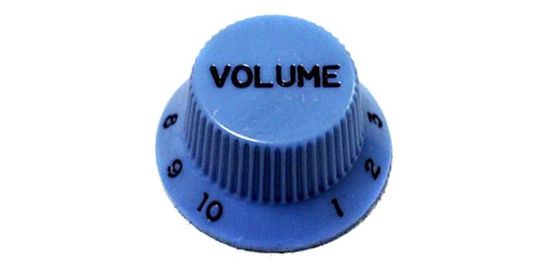 MONTREUX/Strat Volume Knob Metric Blue[8788]