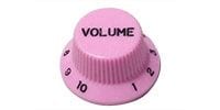 MONTREUX Strat Volume Knob Inch Pink[8796]