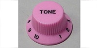 MONTREUX Strat Tone Knob Inch Pink［8808］