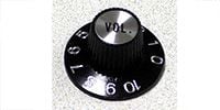 MONTREUX Metric Sombrero Knob Volume Silver