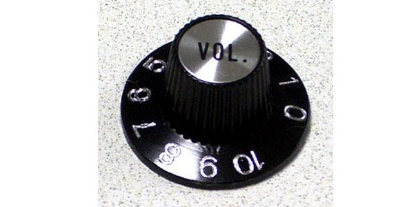 MONTREUX/Metric Sombrero Knob Volume Silver