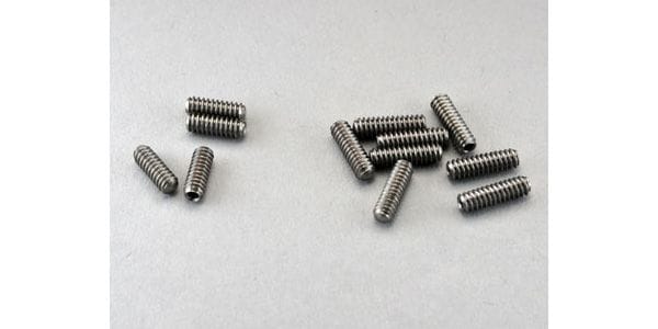 MONTREUX/Saddle height screw set inch Stainless Oval Point (12)