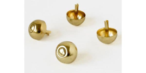 MONTREUX/G&G Large Studs (4) brass