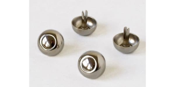 MONTREUX/G&G Small Studs (4) nickel