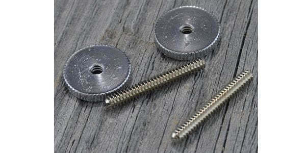 MONTREUX/The Clone ABR-1 studs and wheels set Chrome [9459]