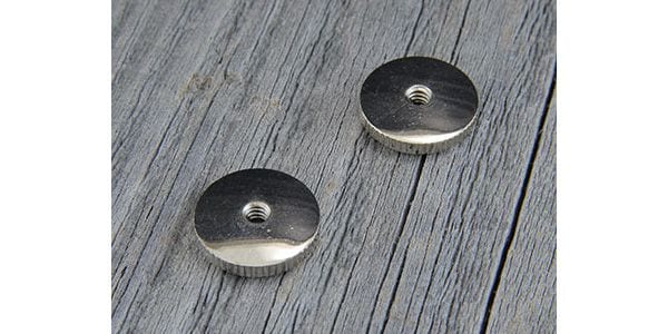 MONTREUX/The Clone ABR-1 round wheels set Nickel (2) [9491]