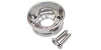 MONTREUX / Electrosocket Jack Plate gloss Nickel [9499]