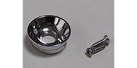 MONTREUX / Electrosocket Jack Plate gloss Chrome [9500]