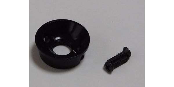 MONTREUX / Electrosocket Jack Plate gloss Black [9502]