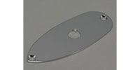 MONTREUX Flat Jackplate for Strat Chrome [9510]