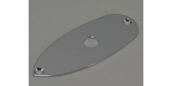 MONTREUX/Flat Jackplate for Strat Chrome