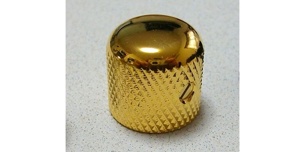 MONTREUX/Brass Dome Knob Gold