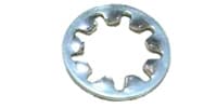 MONTREUX / Star washers for 24φ pots, 8mm, set of 5 [1591]