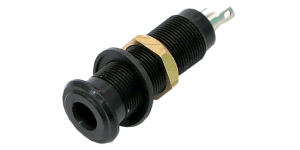 Cylinder Stereo Jack BK [1652]