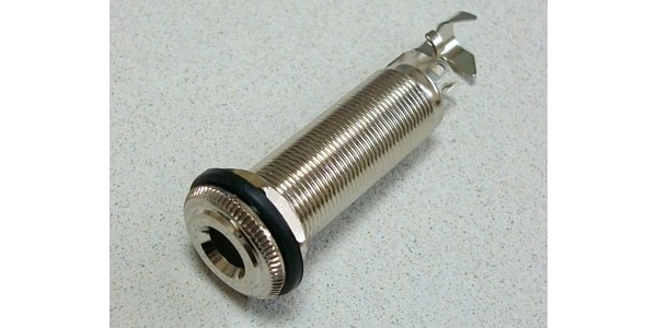 MONTREUX/Cylinder stereo jack NI with cable clamp [1653]