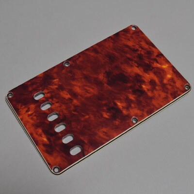 MONTREUX/Torlam tremolo back plate #3 (Orange) [19196]