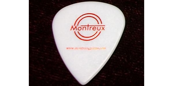 MONTREUX/Montreux pick ティア 1.00mm デルリン白 [2802]