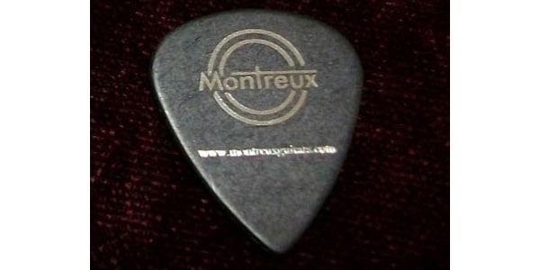 Montreux モントルー Montreux Pick スモールティア 1 00mm デルリン黒 2804 サウンドハウス