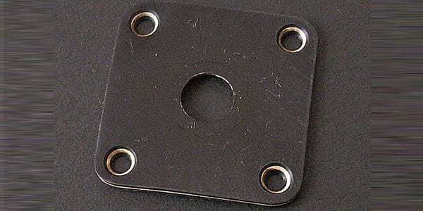 MONTREUX / 59 LP Black 3ply Jack plate Relic [396]