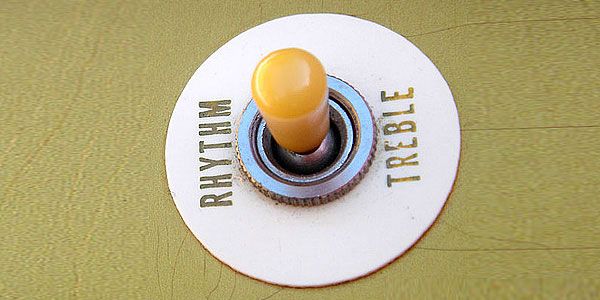 MONTREUX ( モントルー )  / 56 LP creme toggle plate relic [398] 画像2