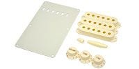 MONTREUX Strat Vintage Yellow Parts Set [462]