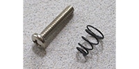 MONTREUX / Single P/U Height Screws Inch Nickel(6) [477]