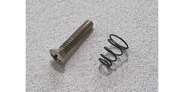 Single P/U Height Screws Oval Head Inch Nickel(6) [478]
