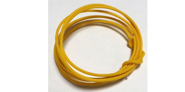 EXC Basic - USA Cloth Wire 1M Yellow - [5113]