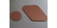 MONTREUX Hist LP Brown Backplate Set Plain [551]