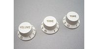 MONTREUX Strat 1V2T knob set White [817]