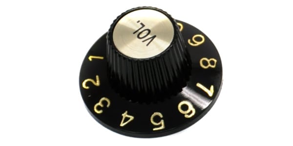MONTREUX / Inch Sombrero Knob Volume Gold [8249]画像2