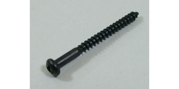 MONTREUX/Inch Bass Pickup Mounting Screw (8) Black [8431]