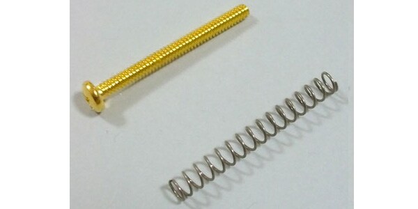 MONTREUX/Inch Bass octave screws Gold (4) [8473]