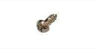 MONTREUX Real truss rod cover screws Nickel (2)