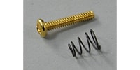 MONTREUX Single P/U height screws inch Gold (6) [8636]