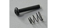 MONTREUX Single P/U height screws inch Black (6) [8640]