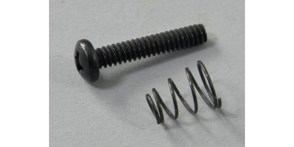 MONTREUX / Single P/U height screws inch specs Black (6) [8640]